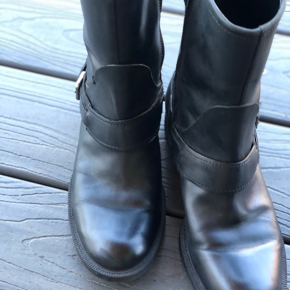 Enzo Angiolini women’s Saharia Motorcycle Boot.